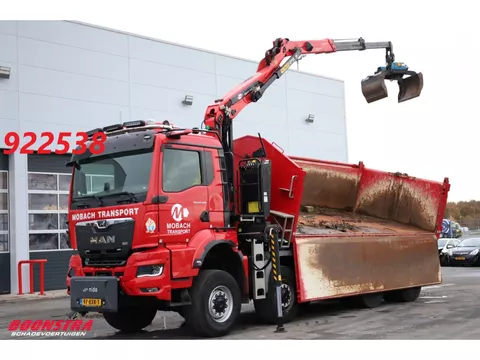 MAN TGS 43.510 8X8 Widespread Palfinger Q170Z84TI Kran 62.358 km!!