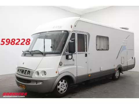 Hymer Hymermobil B 614 2.8 JTD Dakairco Solar Hefbed Dwarsbed Cruise Apple/Anrdoid