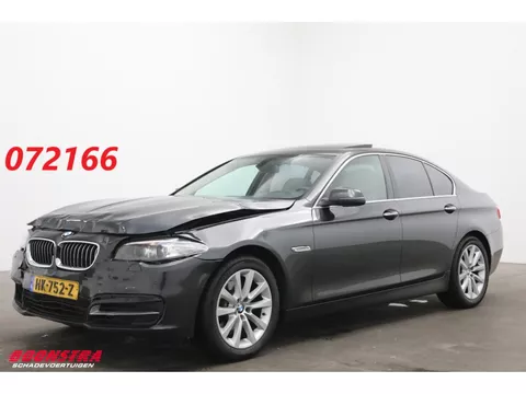 BMW 5 Serie 520d High Ex. Schuifdak Memory Leder Navi Clima Cruise SHZ AHK