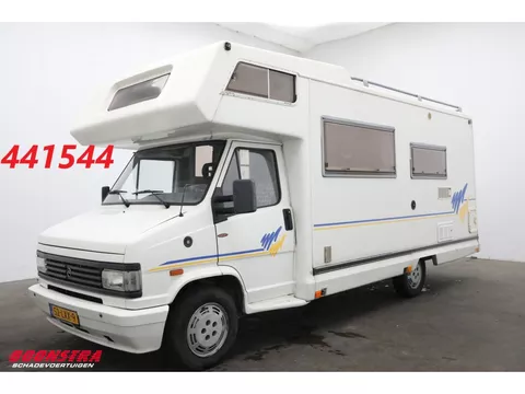 Fiat Ducato Autostar 2.5 JTD Luifel Trekhaak Stapelbed Oven