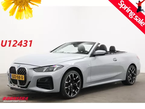 BMW 4 Serie Cabrio 420i M-Sport LED Leder Memory Camera SHZ AHK 227 km!!