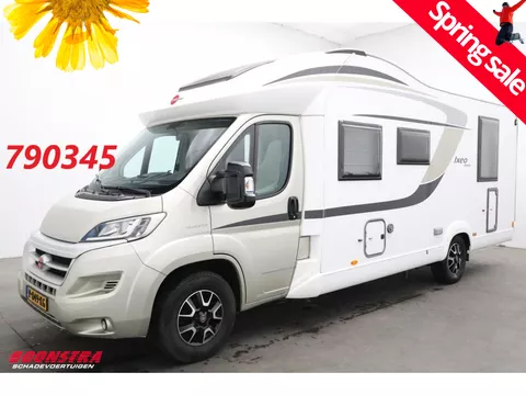 Fiat Ducato B&uuml;rstner Ixeo 745 2.3 MJ 130 PK Solar Hefbed Frans Bed Luifel Magnetron 88.477 km!