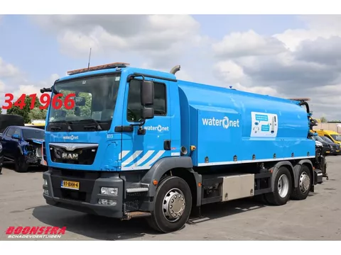 MAN TGM 26.340 Koks HDW13 Cleaning / Hochdruck 6X2 Funk Euro 6 57.012 km!!