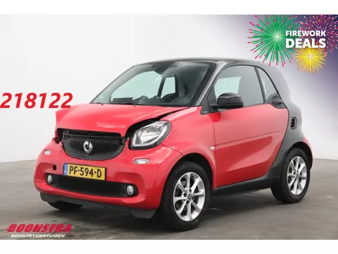 smart Fortwo 1.0 Turbo Aut. Prime Schuifdak Leder Navi Clima Cruise Camera SHZ 46.516 km!