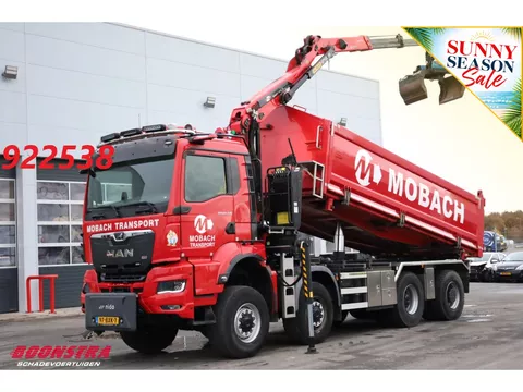MAN TGS 43.510 8X8 Widespread Palfinger Q170Z84TI Kran 62.358 km!!