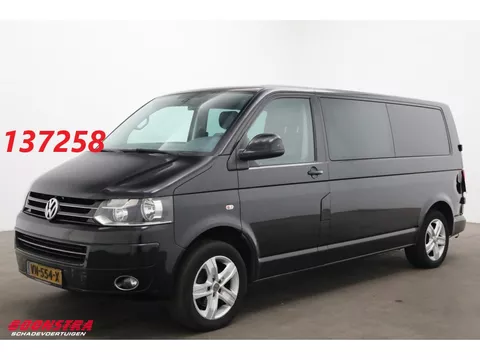Volkswagen Transporter 2.0 TDI 180 PK L2-H1 DoKa Leder Navi Airco Cruise PDC AHK