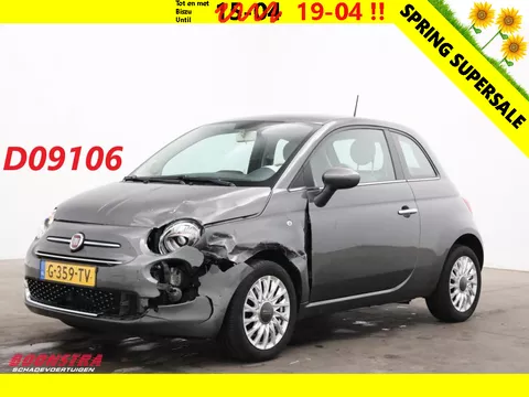 Fiat 500 1.2 Aut. Lounge Android Airco Cruise 46.826 km!