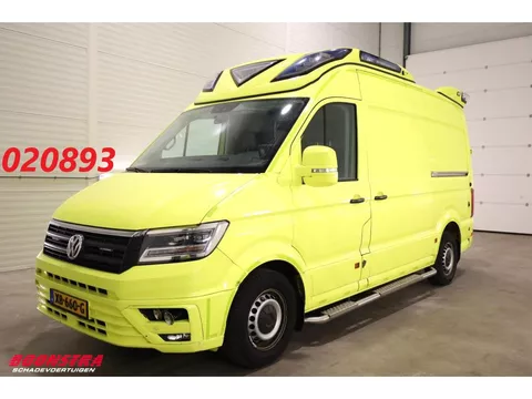 Volkswagen Crafter 2.0 TDI 177 PK DSG RTW Ambu 2X Schuifdeur LED 360° Leder PDC