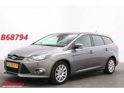 Ford Focus Wagon 1.6 EcoBoost 150 PK Titanium Leder Navi Clima Cruise PDC