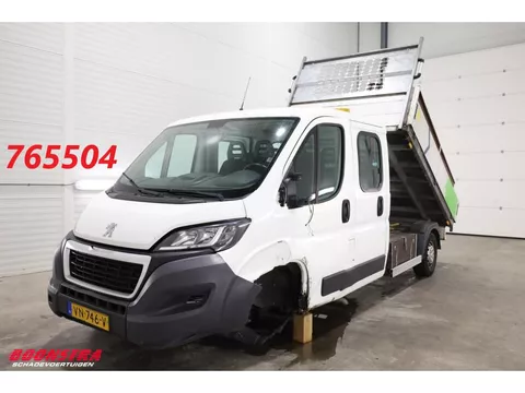 Peugeot Boxer 2.2 HDI 130 DoKa 7 Pers. Kipper Airco AHK 71.843 km!