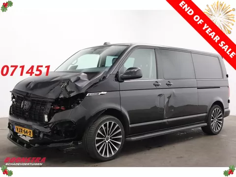 Volkswagen Transporter Bulli 2.0 TDI 200 PK L2 DSG DC 2X Schuifdeur LED ACC Virtual Leder Camera SHZ AHK