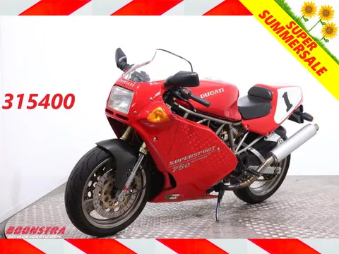 Ducati Super Sport Supersport 750 Desmo Bos Exhaust