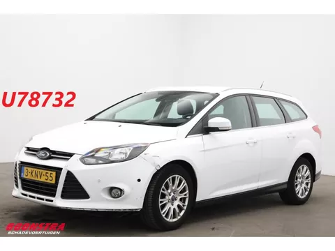 Ford Focus Wagon 1.6 TDCI ECOnetic Titanium Leder Navi Clima Cruise PDC AHK