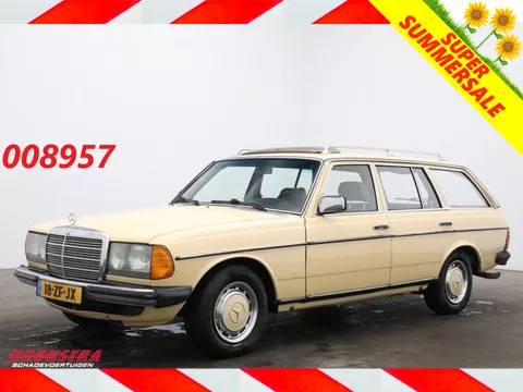 Mercedes-Benz 300 TD Combi Aut. W123 Radio AHK + extra wielset!