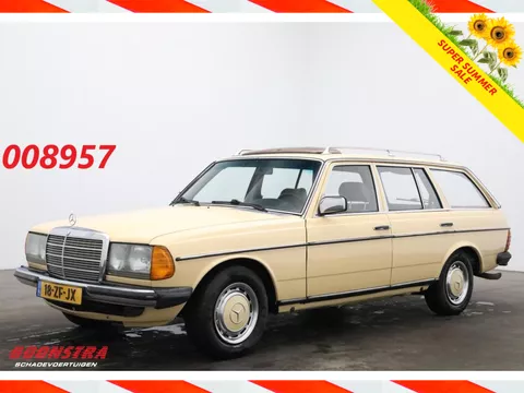 Mercedes-Benz 300 TD Combi Aut. W123 Radio AHK + extra wielset!