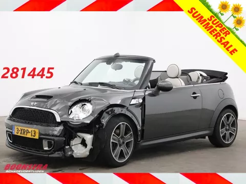 MINI Cooper S Cabrio 1.6 Chili Aut. Orig. NL Leder Navi Clima Cruise SHZ 36.483 km!